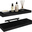 Estantes flotantes 24" diseño moderno pack 2