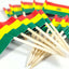Banderas bolivianas para cupcakes 100 uds