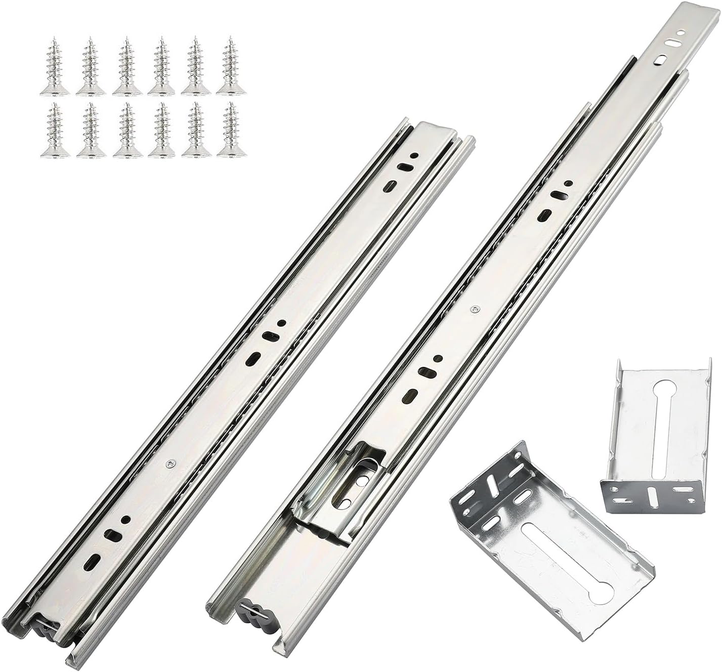 10 Pares Rodamientos Bolas 24pulg Capacidad 85lb