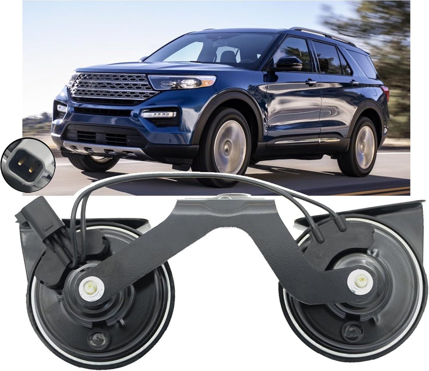 Bocina 2 canales soporte impermeable comp Ford Explorer