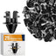 25 Clips Retención Rejilla Radiador Ford F-150 a F-550 Super Duty