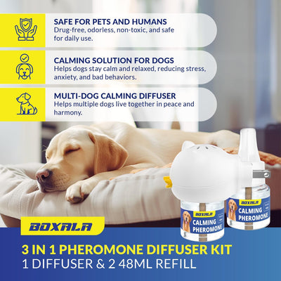 Difusor feromonas calmante para perros kit avanzado