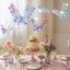 5 Pzas Mariposas 3D Colgantes 15.7x11.8pulg Decoración Fiesta