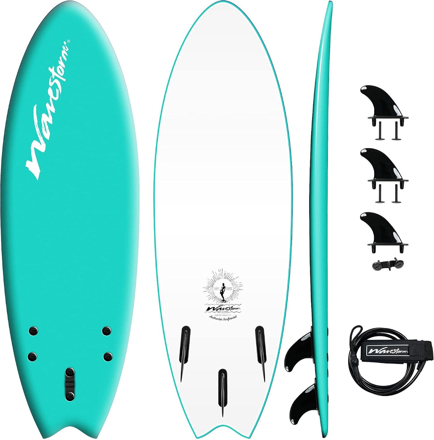 Tabla de surf de espuma 5'6"