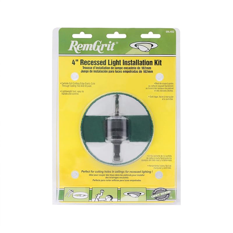 Kit instalación luz hundida carburo grit 334.6pies