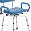 Silla ducha giratoria 360 grados asiento acolchado