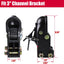 Acoplador remolque ajustable 2-5/16" 21000lb bloqueo