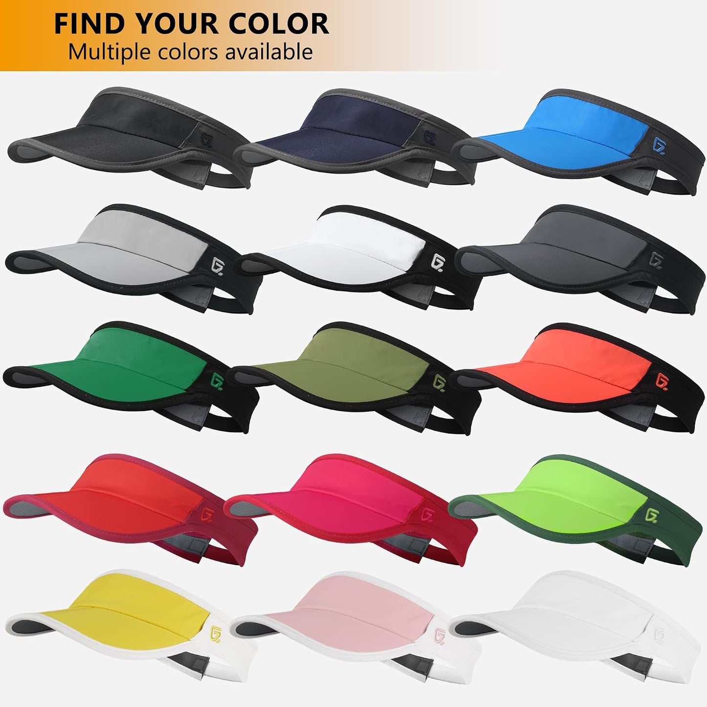Sombrero plegable visera UPF 50 ligero ajustable