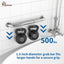 2 Barras agarre ducha 24pulg acero inox cromado