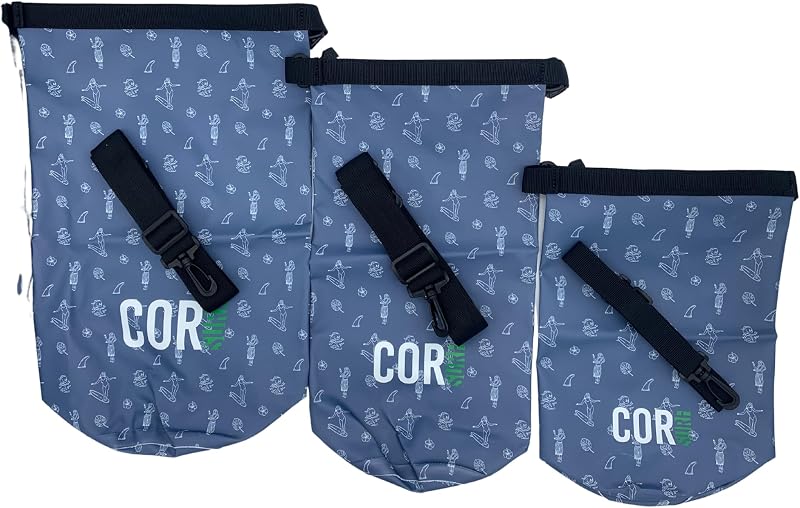 Bolsa seca flotante impermeable 3L a 15L para kayak y camping