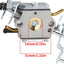 Carburador motosierra Poulan PL3314 PL3816 CS42S