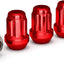 Cerradura rueda roja set 4 rosca 1/2-20