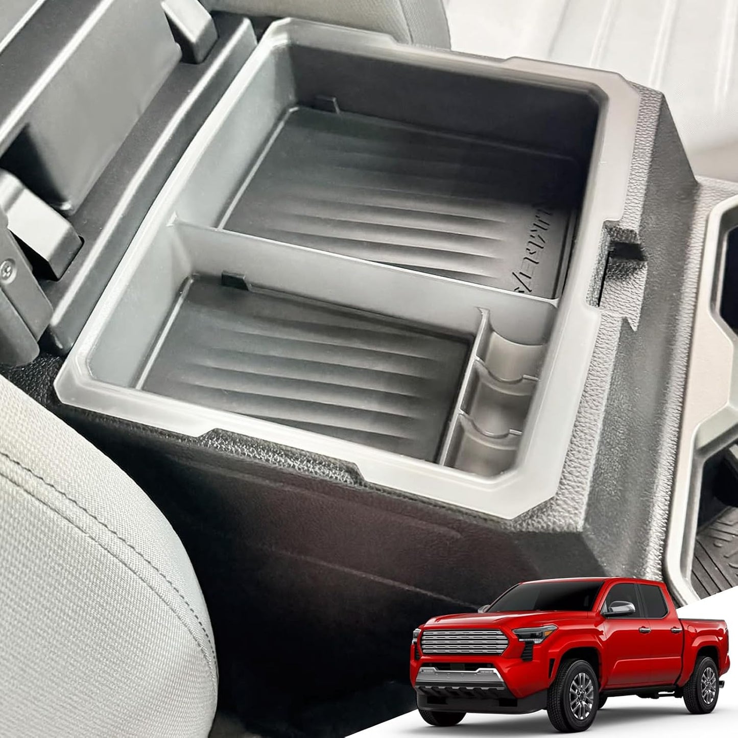 Organiz. consola Toyota Tacoma 4ª con bandeja almacenamiento