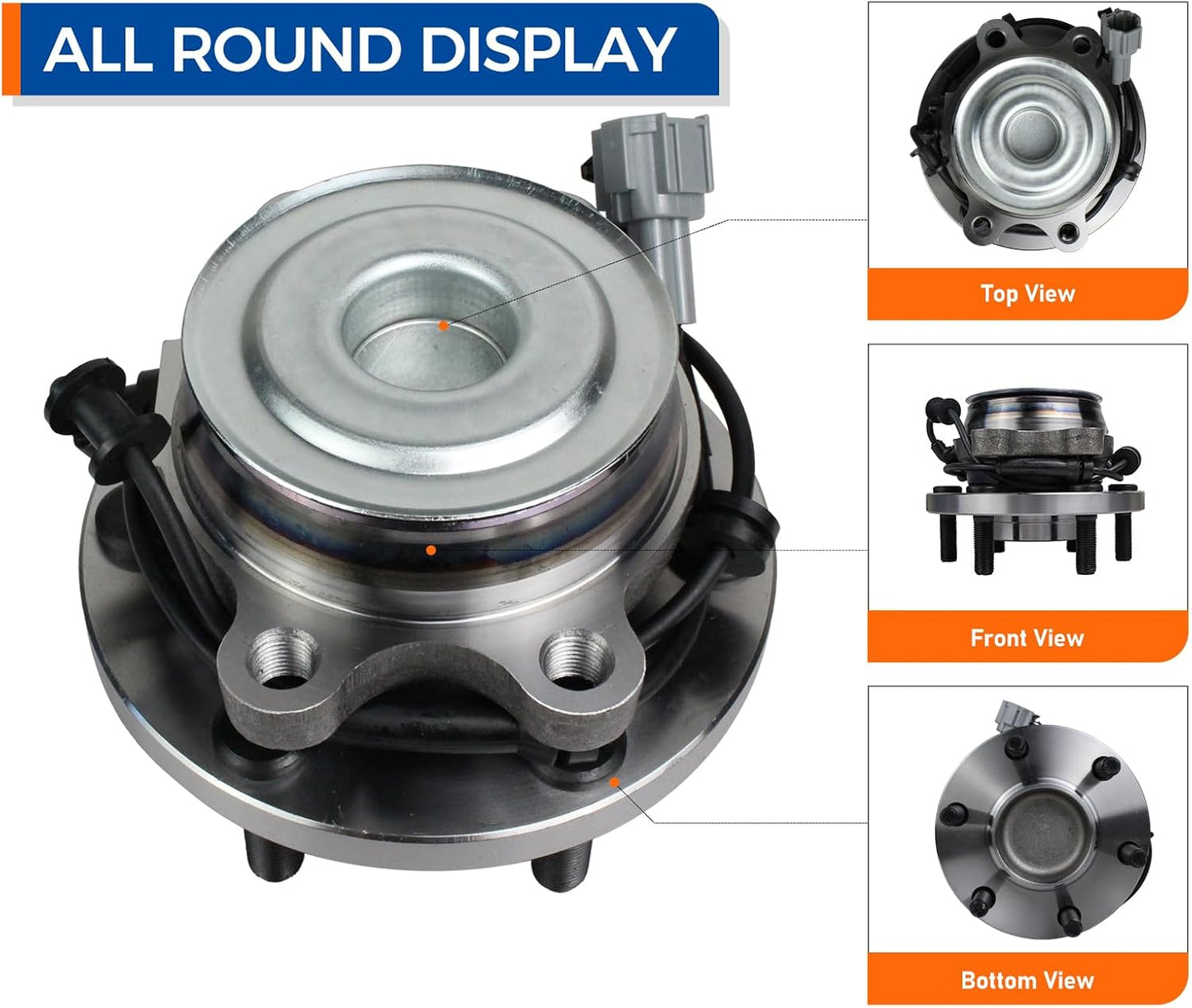 Conjunto rodamiento cubo rueda Nissan Frontier 05-23