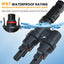3 Pares Conectores T 2 a 1 para Paneles Solares