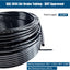 Tubo aire nailon negro 3/8pulg 32.8ft aprobado DOT