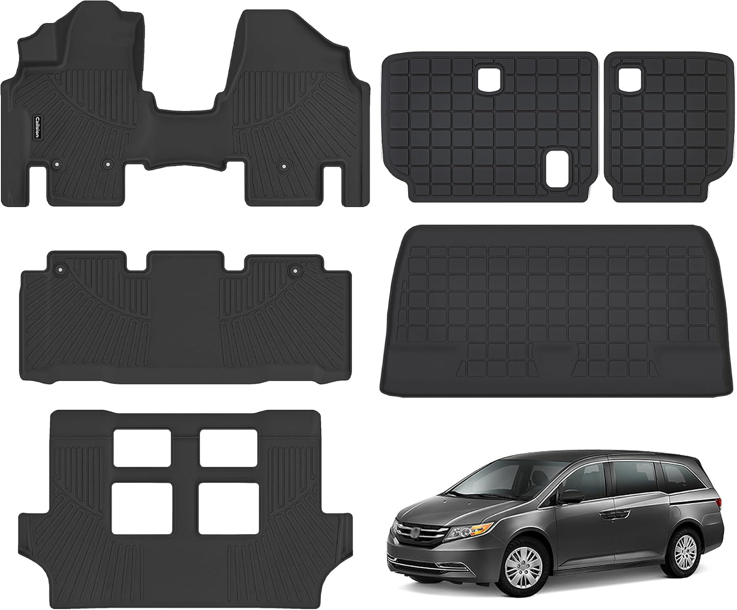 Alfombrillas suelo y forro maletero Honda Odyssey