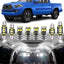 Kit luz LED interior Toyota Tacoma 2016-23 6000K 9 pzas