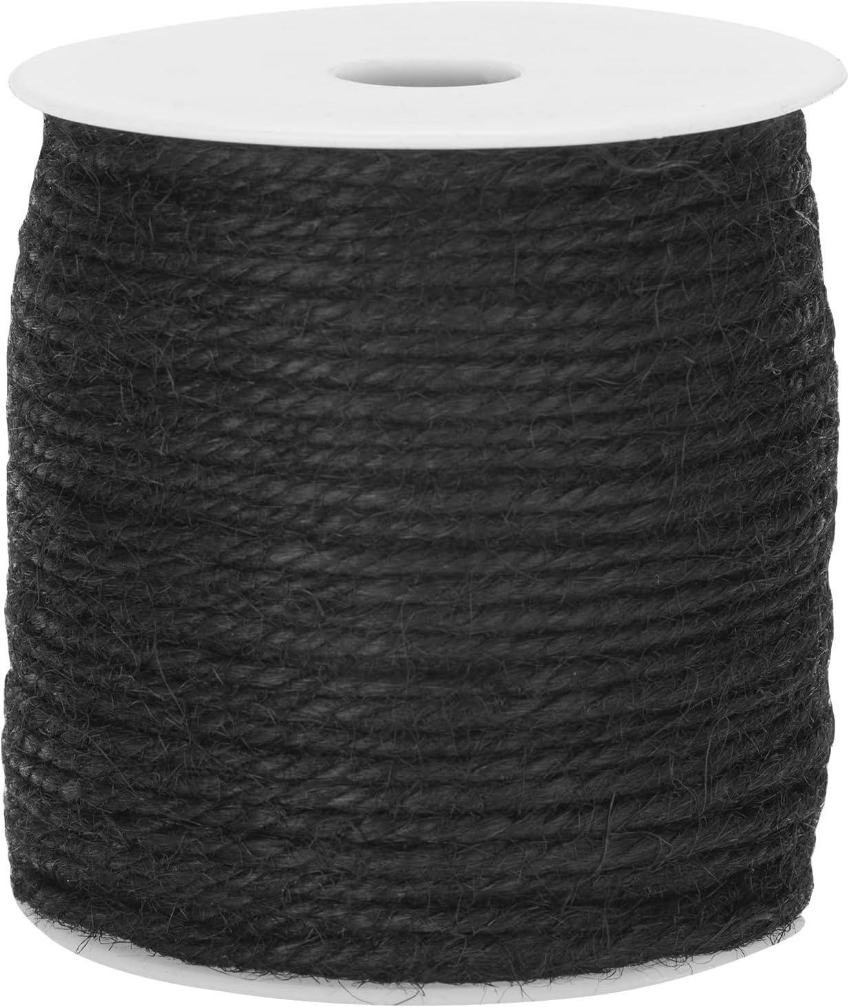 Cuerda yute 0.118pulg negro 328ft resistente manualidades