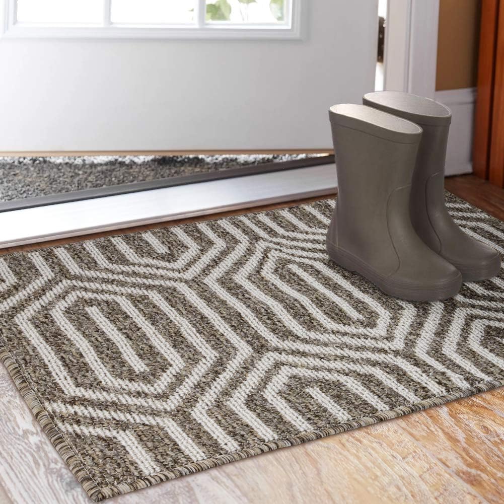 Tapete interior 24x36pulg absorbente puerta goma antiderrap