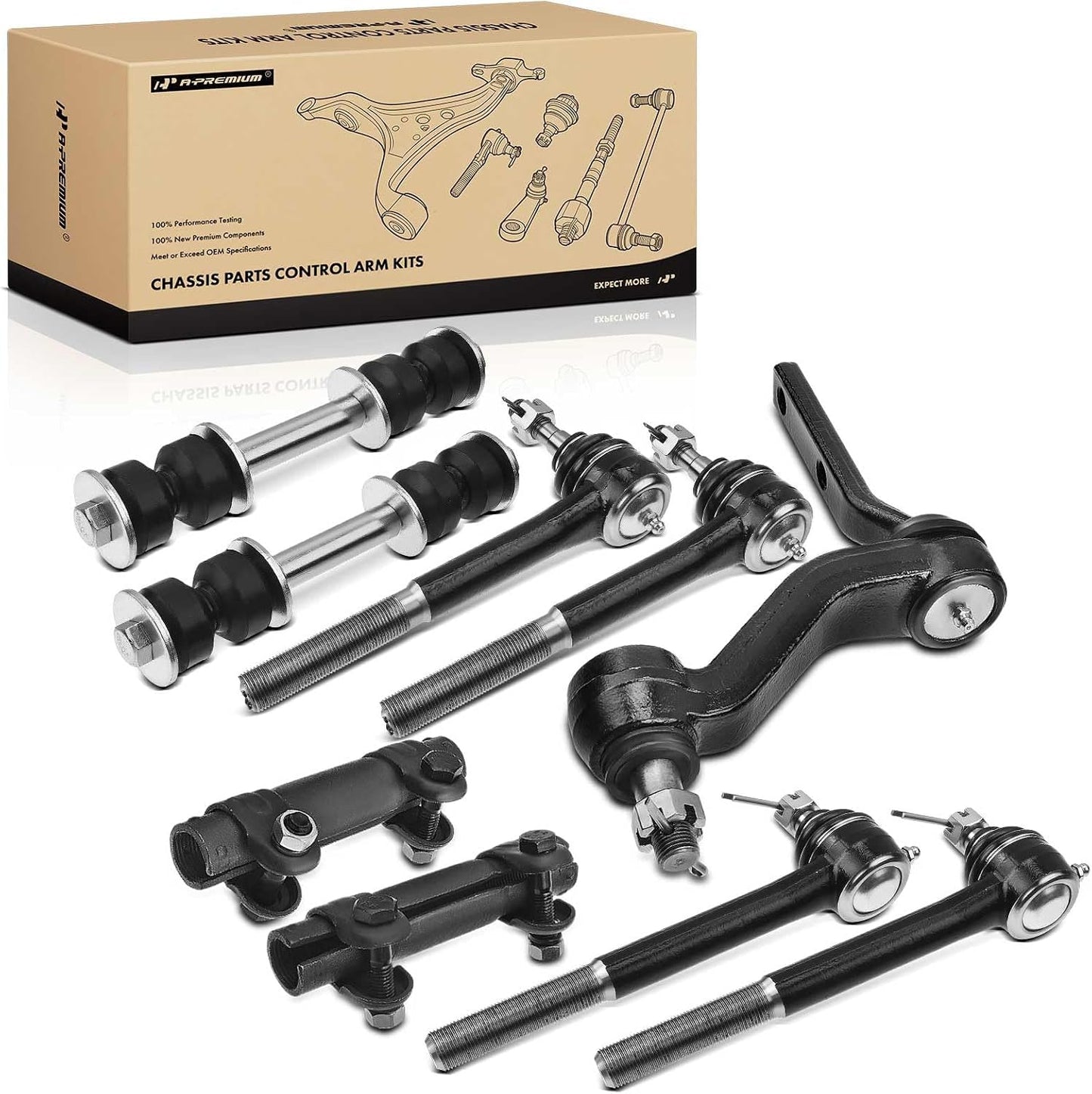 Set 9 eslabones barra estabilizadora comp Chevrolet GMC