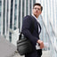 Bolso bandolera cuero para hombre viaje
