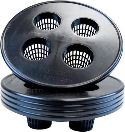 Maceta red 3" set 5 con tapa malla 4 sitios