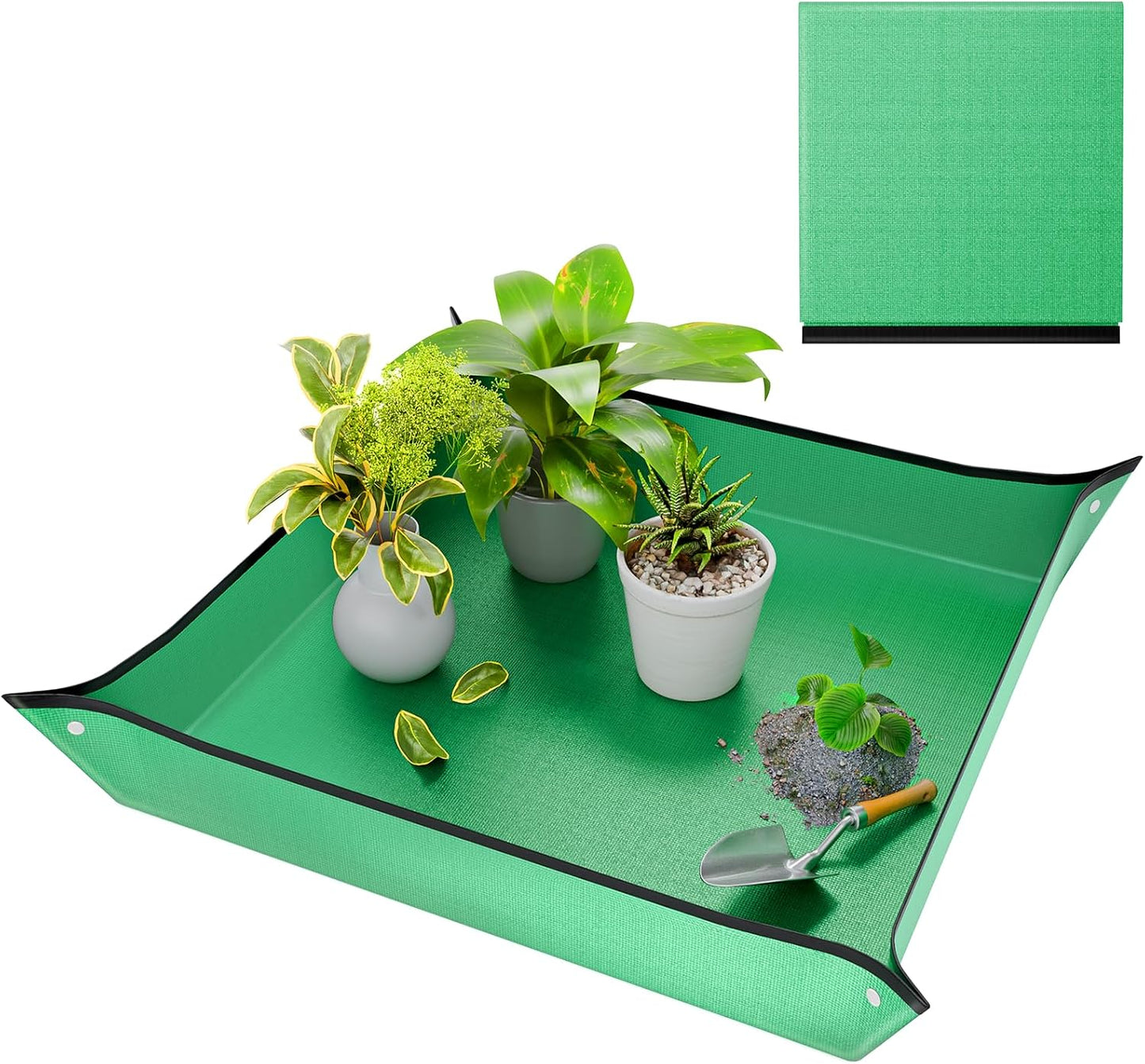 Tapete trasplante plantas 26x26pulg impermeable regalo