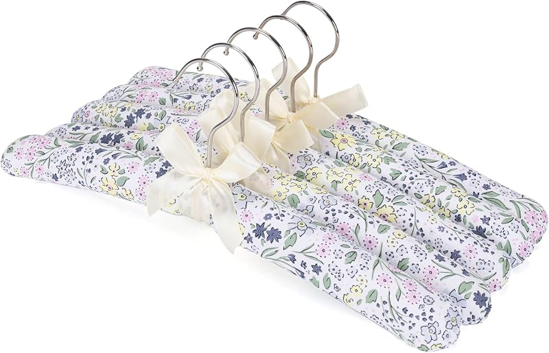 Perchas acolchadas mujer estampado floral suéteres vestidos