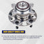 Set 2 cubos rueda trasera cojinete comp Honda Civic 5 leng