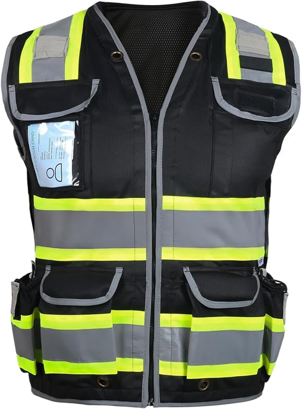 Chaleco seguridad reflectante clase 2 alta visibilidad