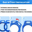 Funda AirTag llavero aluminio azul Klein