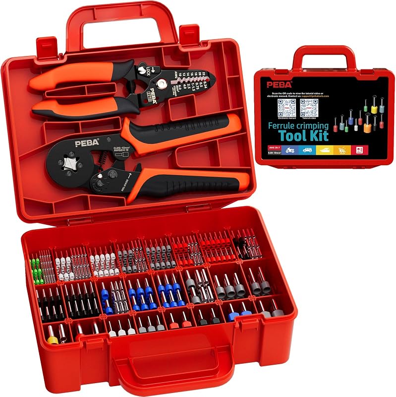 Kit virolas cobre estañado crimpadas AWG 28-7