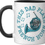 Taza Cerámica para Músico de Trompeta Negro/Blanco