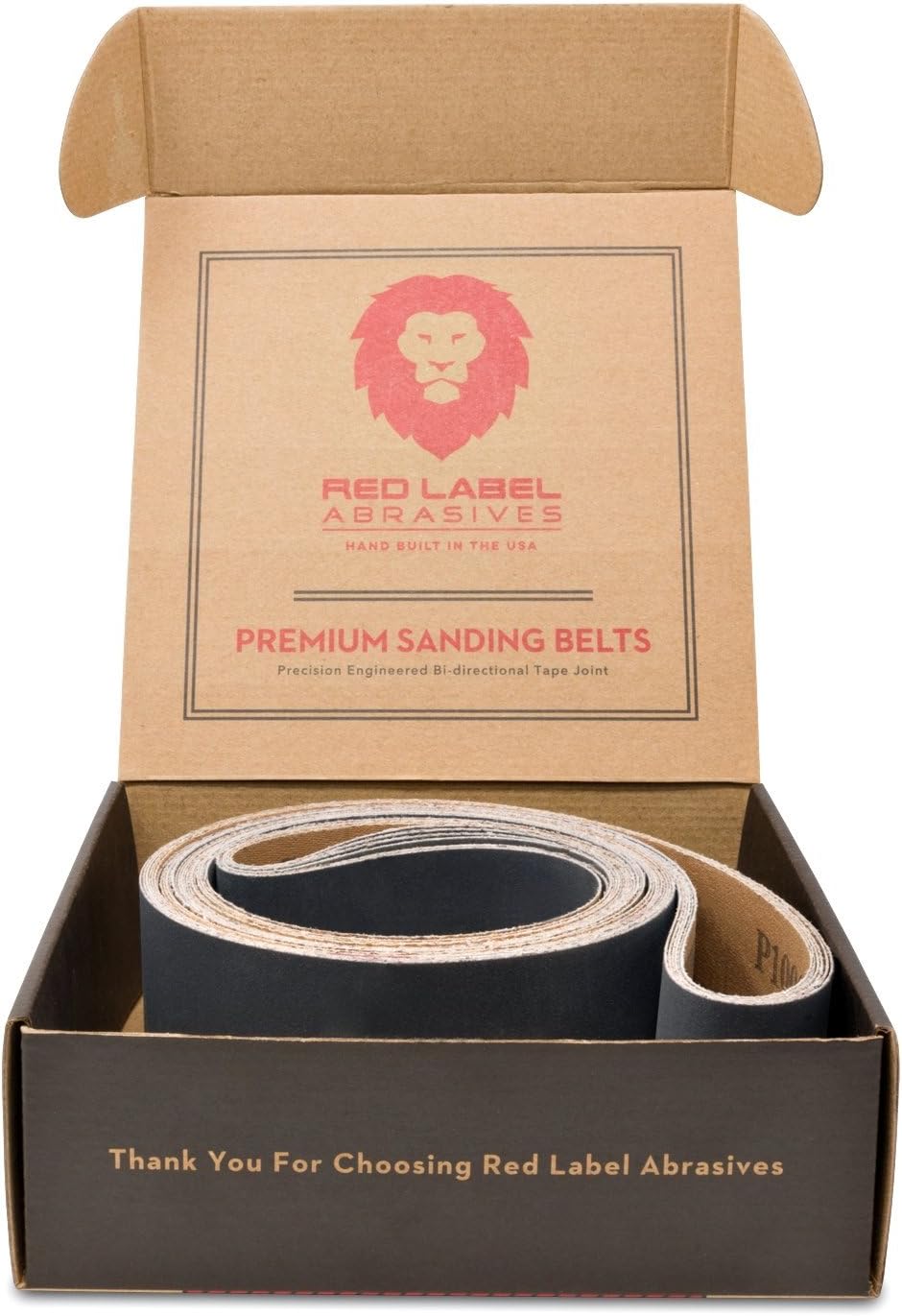6 Pack Correas Lijado Silicio 600-1000 72pulg