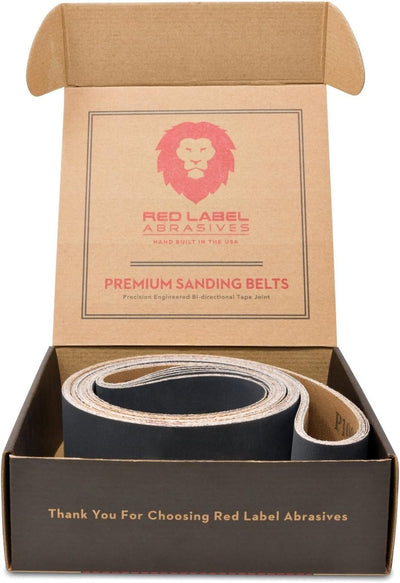 6 Pack Correas Lijado Silicio 600-1000 72pulg