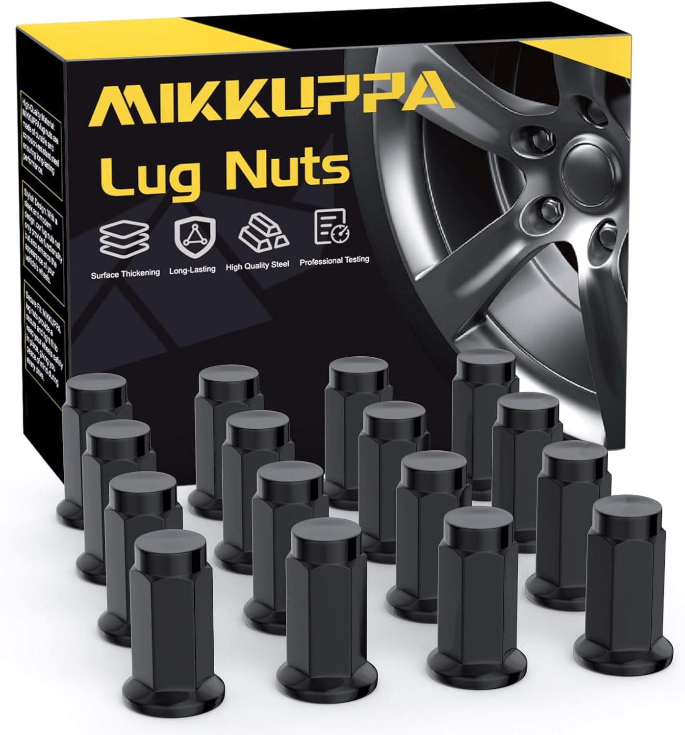 Tuercas llanta 10x1.25 hex 16 Pzas para ATV UTV