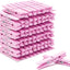 Pinzas madera pack 100 rosa para aula y lavandería