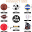 Set 18 Pelotas Deportivas con Bolsa