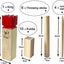 Set Kubb de madera con bolsa transporte