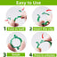 100 Pzas Clips Plástico para Plantas Trepadoras y Uvas