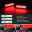Lente ahumada LED 3 filas para luz lateral Toyota set 2