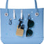 Set 4 ganchos comp para bolsas Bogg mosquetón llavero