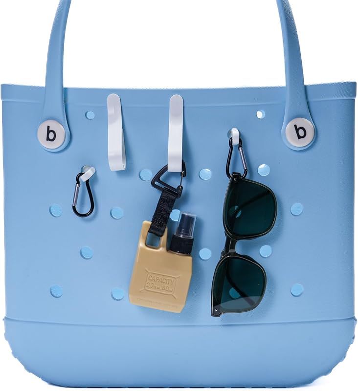 Set 4 ganchos comp para bolsas Bogg mosquetón llavero