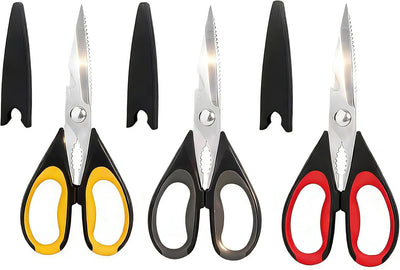 Tijeras de cocina profesionales de acero inoxidable multiusos