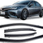 Tinte humo adhesivo viseras cromadas para Toyota Camry 18-23