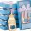 Set 48 abridores botellas regalo baby shower azul