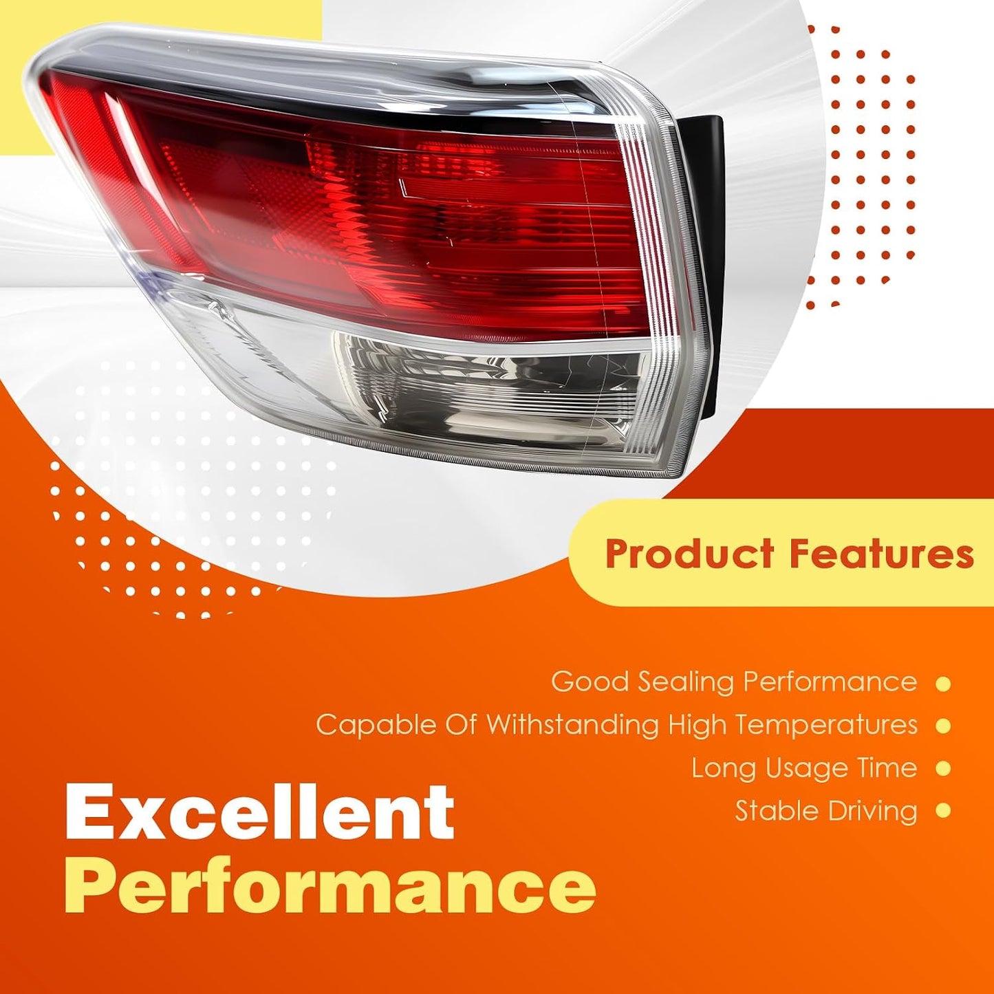 Luz trasera izquierda comp Toyota Highlander 14-16