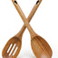 Juego cucharas acacia no tóxicas para cocinar y revolver