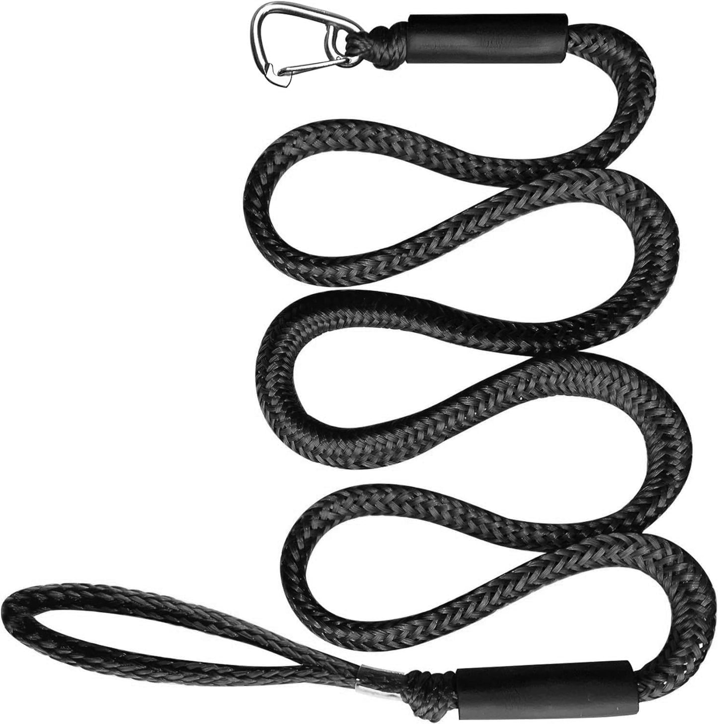 Cuerda amarre con clip acero inox y flotador 7"